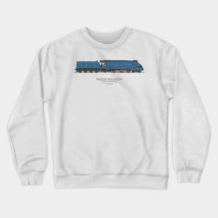 Mallard 1938 Speed Record 126 MPH (Color) Crewneck Sweatshirt